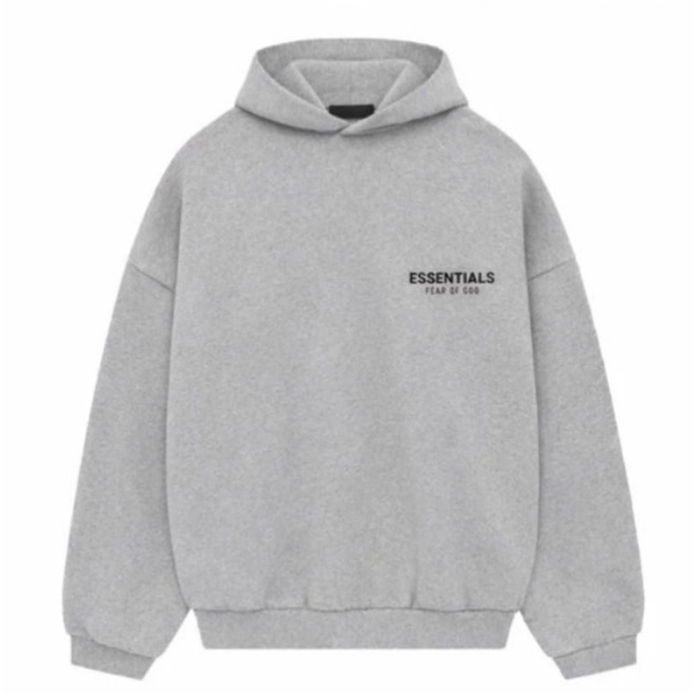 ESSENTIALS Fear of God Men's Grey Hoodie